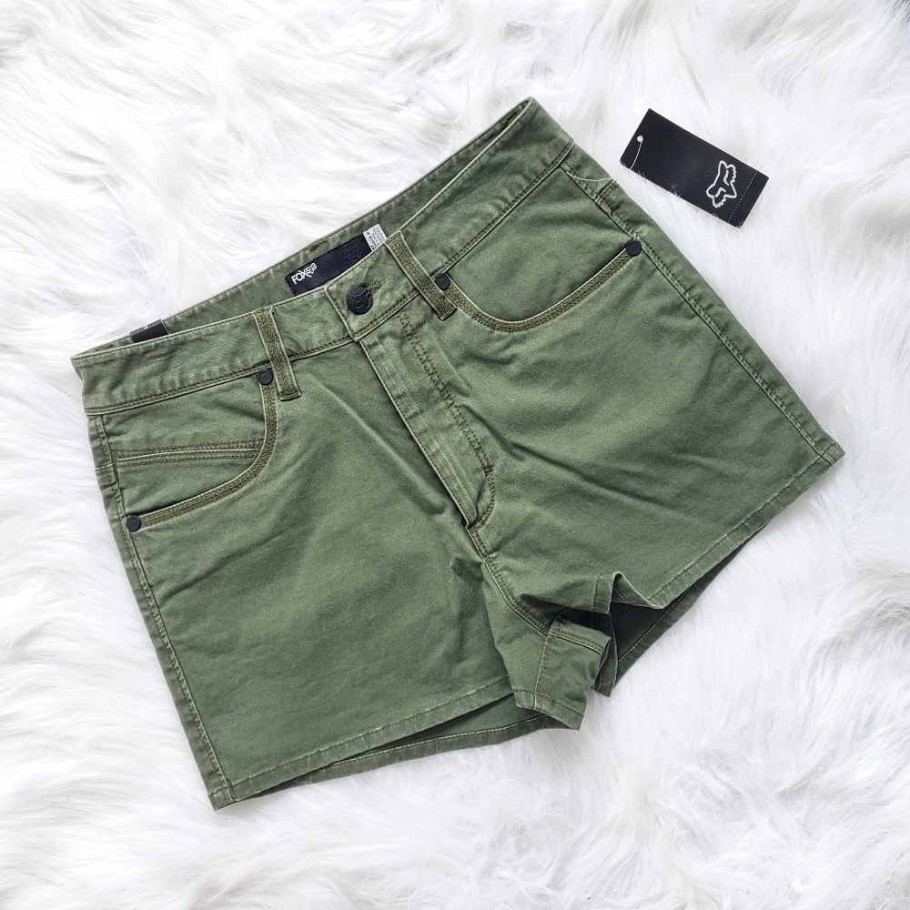 2/30$ - NWT - FOX RACING - Women's High Waisted Shorts - 3